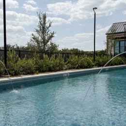 Relax and unwind poolside
