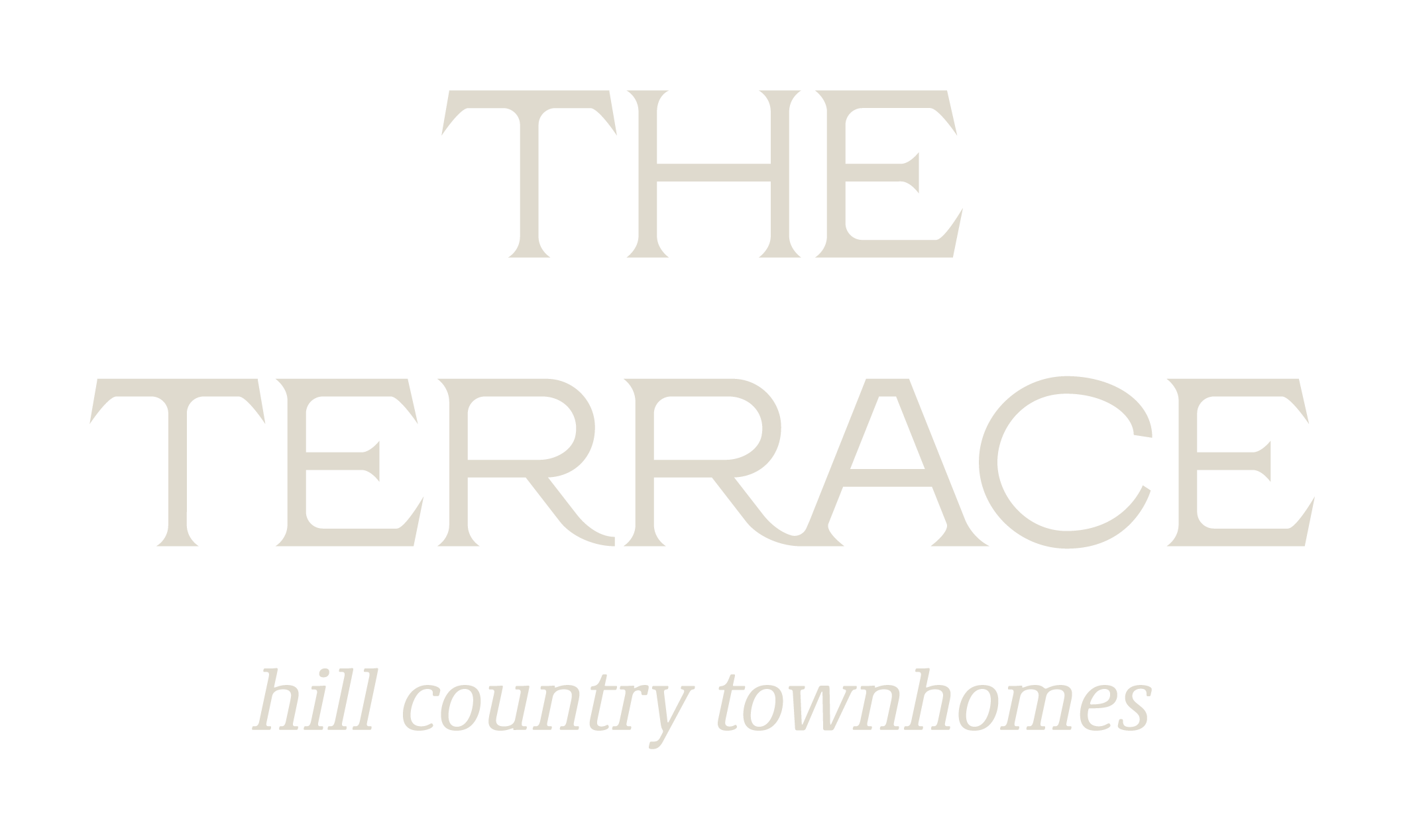 The Terrace Hill Country Homes Logo